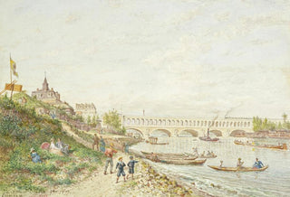 JeanBaptisteFranois ArnaudDurbec - Viaduc du Point du jour pris hors la porte de Billancourt.webp
