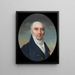 Portret Antoine'a Roya - Jean-Baptiste-Jacques Augustin — oprawiony obraz na ścianie