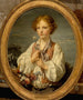 Młody pasterz, który próbuje los, aby dowiedzieć się, czy jest kochany przez swoją pasterkę - Jean-Baptiste Greuze — widok dzieła