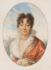Portret hrabiny Marie Ulriky Läänsk - Jean-Baptiste Isabey — widok dzieła