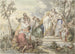 Odkrycie Mojżesza - Jean-Baptiste Le Prince — widok dzieła