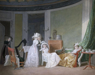JeanBaptiste Mallet - La Visite aux jeunes maris.webp