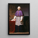 L'Abbé Henri Grégoire 1750-1831 duchowny i polityk - Jean-Baptiste Mauzaisse — oprawiony obraz na ścianie