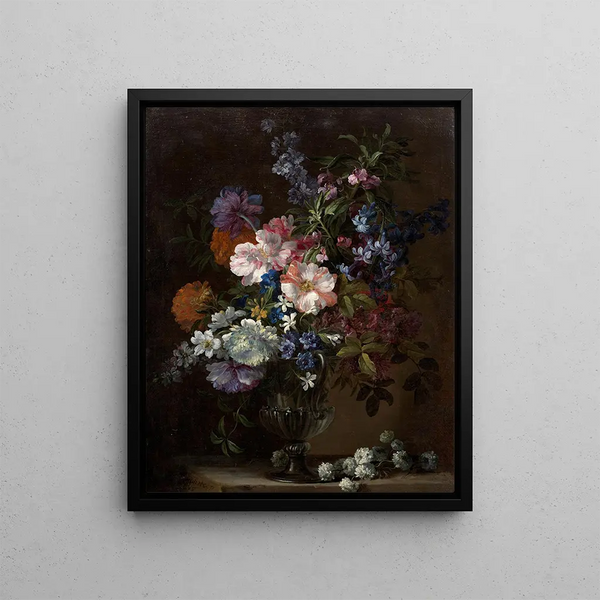 JeanBaptiste Monnoyer - Vase de fleurs sur un entablement.webp