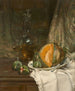 Martwa natura z melonem, figami i karafką - Jean-Baptiste Olive — widok dzieła