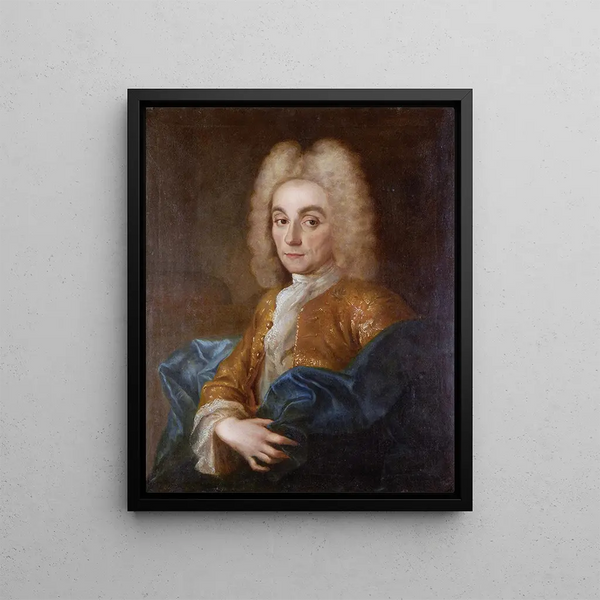 Charles François De La Baume Le Blanc Duke Of La Vallière - Jean-Baptiste Oudry — oprawiony obraz na ścianie