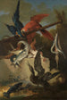 Ryby, ptaki morskie i papugi - Jean-Baptiste Oudry — widok dzieła
