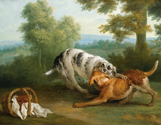 JeanBaptiste Oudry - The Dog Carriyng his Dinner To His Master.webp