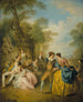 La Danse, The Dance - Jean-Baptiste Pater — widok dzieła