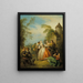 Le Colin-maillard, Blind Man's Buff - Jean-Baptiste Pater — oprawiony obraz na ścianie