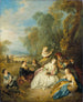 Le concert amoureux, The Amorous Concert - Jean-Baptiste Pater — widok dzieła