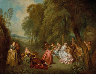 Les divertissements champêtres - Jean-Baptiste Pater — widok dzieła