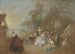 na tarasie - Jean-Baptiste Pater — widok dzieła