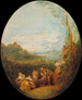 Wiosna - Jean-Baptiste Pater — widok dzieła