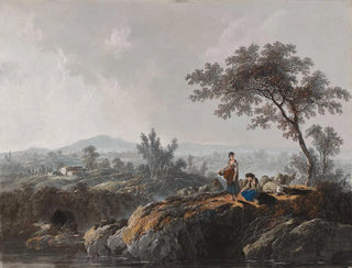 JeanBaptiste Pillement - Shepherds in a Landscape.webp