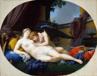 Cupidon i Psyché - Jean-Baptiste Regnault — widok dzieła