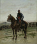 Oficer na koniu - Jean-Baptiste Édouard Detaille — widok dzieła