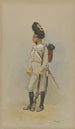 Jeden stojący grenadier Gwardii Miejskiej - Jean-Baptiste Édouard Detaille — widok dzieła