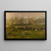 Idący na ogień, fragment panoramy bitwy pod Champigny - Jean-Baptiste Édouard Detaille — oprawiony obraz na ścianie