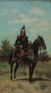 Oficer dragonów konnych - Jean-Baptiste Édouard Detaille — widok dzieła