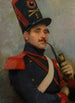 autoportretu w mundurze artylerii konnej francuskiej - Jean-Baptiste Édouard Detaille — widok dzieła