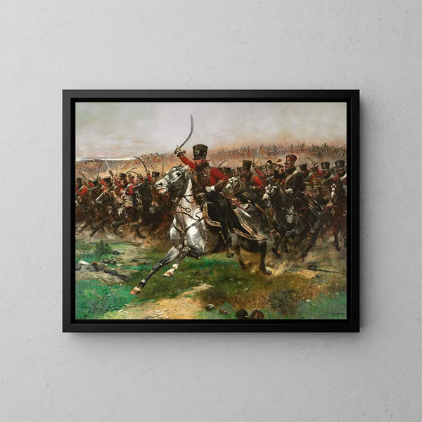Vive l'Empereur - Jean-Baptiste Édouard Detaille — oprawiony obraz na ścianie