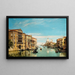 Le Grand Canal Venise - Jean-Baptiste van Moer — oprawiony obraz na ścianie