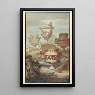 JeanCharles Delafosse - Ruin Fantasy Vases and Urns.webp