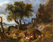 Śmierć Hipolita - Jean-Charles Joseph Rémond — widok dzieła