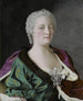 Marie-Therese, arcyksiężna Austrii, królowa Węgier i Czech oraz cesarzowa Rzeszy Niemieckiej - Jean-Étienne Liotard — widok dzieła