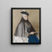 Portret Catherine Bégon - Jean-Étienne Liotard — oprawiony obraz na ścianie