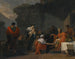 Belisaire otrzymujący gościnność od chłopa - Jean-François-Pierre Peyron — widok dzieła