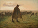 Berger strzegący swoje stado - Jean-François Millet — widok dzieła