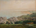 La Mer widok z góry klifu Landemer - Jean-François Millet — widok dzieła