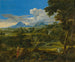 pejzaż z pasterzami - Jean-François Millet — widok dzieła