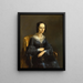 Madame Valmont - Jean-François Millet — oprawiony obraz na ścianie