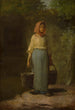 Młoda wieśniaczka wracająca z studni - Jean-François Millet — widok dzieła