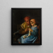 La Leçon de tricot - Jean-François Millet — oprawiony obraz na ścianie