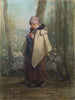 La Bergère tricoteuse - Jean-François Millet — widok dzieła