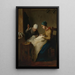 Młode krawcowe - Jean-François Millet — oprawiony obraz na ścianie