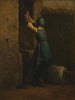 Kobieta przy studni - Jean-François Millet — widok dzieła