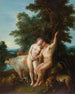 Adam i Ewa - Jean-François de Troy — widok dzieła