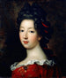 Louise Françoise de Bourbon mademoiselle de Nantes - Jean-François de Troy — widok dzieła