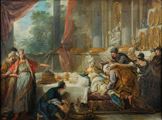 JeanFranois de Troy - The sentencing of Aman.webp