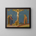 Śmierć Jezusa Chrystusa na Kalwarii - Jean-Hippolyte Flandrin — oprawiony obraz na ścianie
