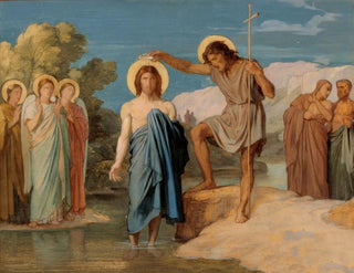JeanHippolyte Flandrin - Le baptme du Christ.webp