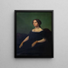Portret hrabiny de Goyon - Jean-Hippolyte Flandrin — oprawiony obraz na ścianie