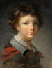 Chłopiec w czerwonym podszewkowym płaszczu - Jean-Honoré Fragonard — widok dzieła