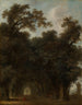 Ulica zacieniona - Jean-Honoré Fragonard — widok dzieła