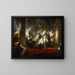 Coresus poświęcający się, by ocalić Callirhoe - Jean-Honoré Fragonard — oprawiony obraz na ścianie